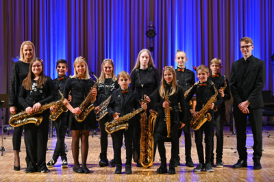 Mladinski saksofonski orkester SOS Junior